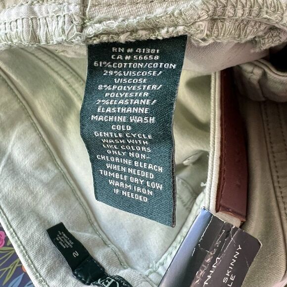 NEW LAUREN Ralph Lauren Premier Skinny Ankle Jeans in Aloe - Picture 7 of 7